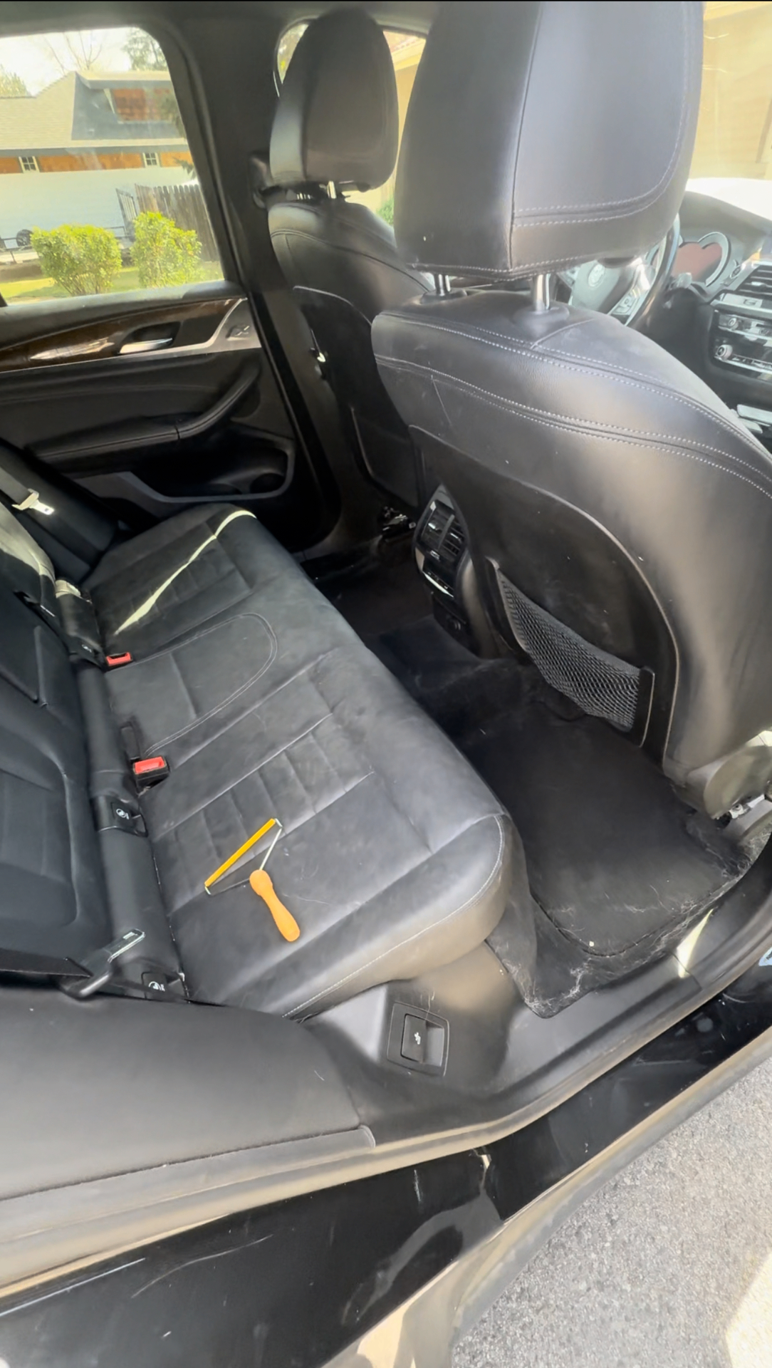 Vehicle interior before detail